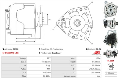 AS-PL A3173 EAN: 5901259482652.