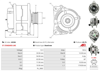 AS-PL A5246 EAN: 5902129010081.