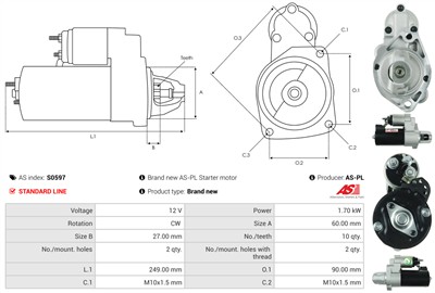 AS-PL S0597 EAN: 5902129035183.