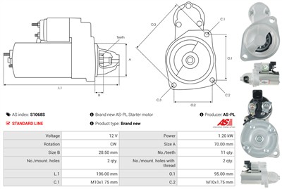 AS-PL S1068S EAN: 5902129045816.