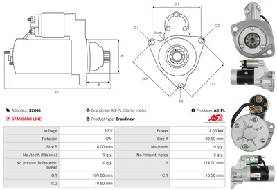 AS-PL S2046 EAN: 5901259480214.