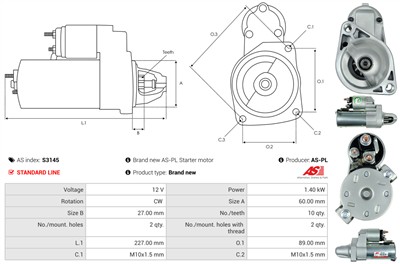 AS-PL S3145 EAN: 5902129035176.