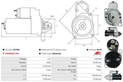 AS-PL S3199S EAN: 5902129106807.