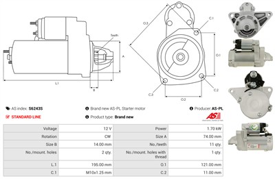 AS-PL S6243S EAN: 5902129231813.