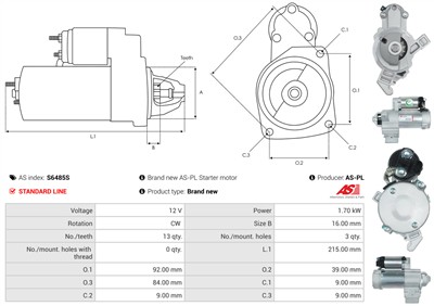 AS-PL S6485S EAN: 5902129176459.
