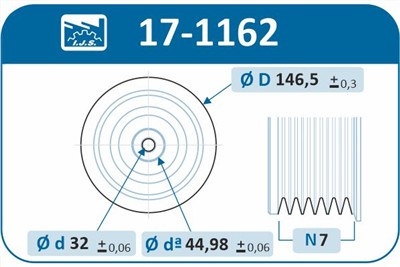 IJS Group 17-1162 EAN: 8435398501655.