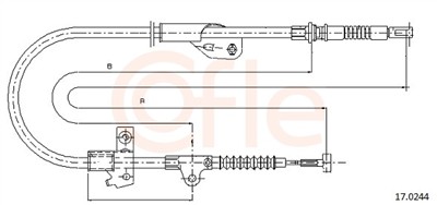 COFLE 17.0244 Číslo výrobce: 92.17.0244.
