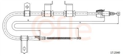 COFLE 17.2540 Číslo výrobce: 92.17.2540.