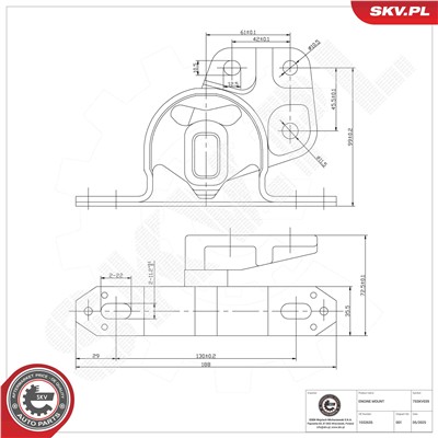 ESEN SKV 75SKV039 EAN: 5906302230723.