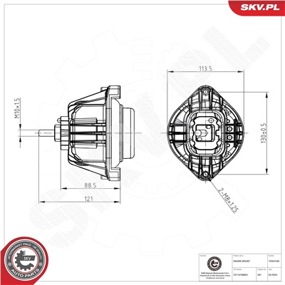 ESEN SKV 75SKV246 EAN: 5906302243686.