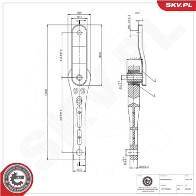 ESEN SKV 75SKV334 EAN: 5906302244560.