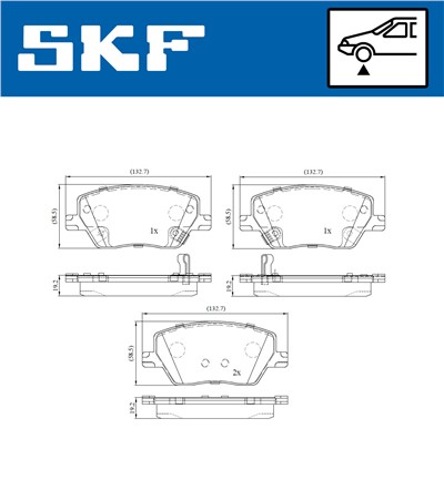 SKF VKBP 80216 A EAN: 7316581299706.