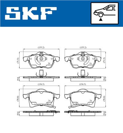 SKF VKBP 80314 A EAN: 7316581299720.