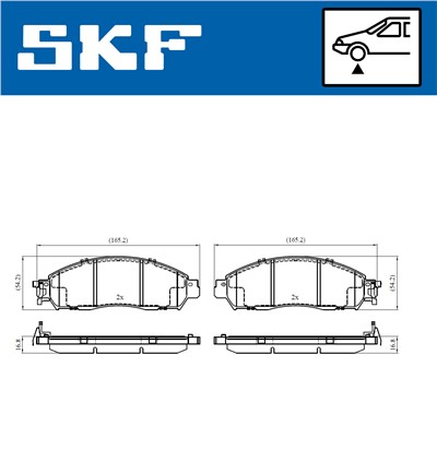 SKF VKBP 80339 EAN: 7316581300341.