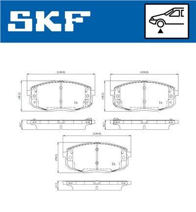SKF VKBP 81105 A