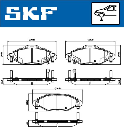 SKF VKBP 80383 A EAN: 7316581300624.