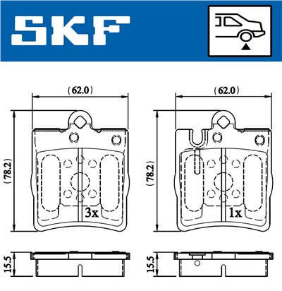SKF VKBP 90199 EAN: 7316581299508.