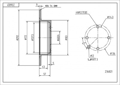 HART 236 821 EAN: 5903175104168.