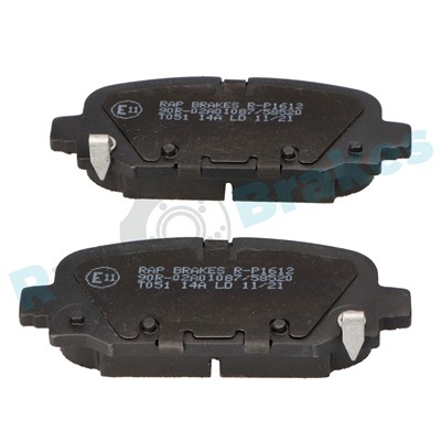 RAP BRAKES R-P1612 EAN: 5907714142307.