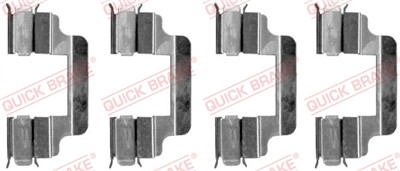 QUICK BRAKE 109-1230 EAN: 5706021070798.