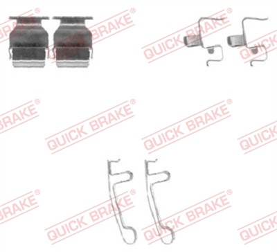 QUICK BRAKE 109-1604 EAN: 5706021080681.