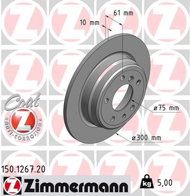 ZIMMERMANN 150.1267.20 EAN: 4250238763635.