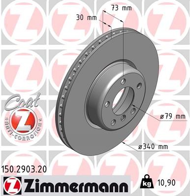 ZIMMERMANN 150.2903.20 EAN: 4250238755272.