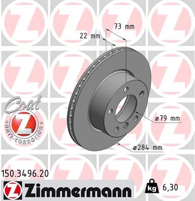 ZIMMERMANN 150.3496.20 EAN: 4250238753742.