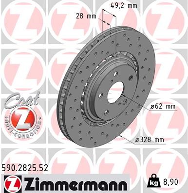 ZIMMERMANN 590.2825.52 EAN: 4250238768951.