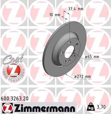 ZIMMERMANN 600.3263.20 EAN: 4250238780526.