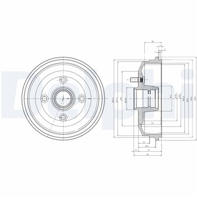 DELPHI BF468 EAN: 5012759226025.