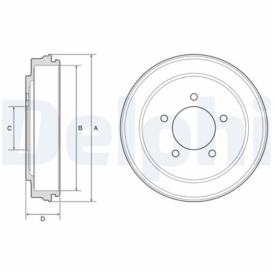 DELPHI BF600 EAN: 5012759554128.