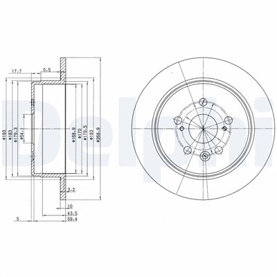 DELPHI BG2594 EAN: 5012759425886.
