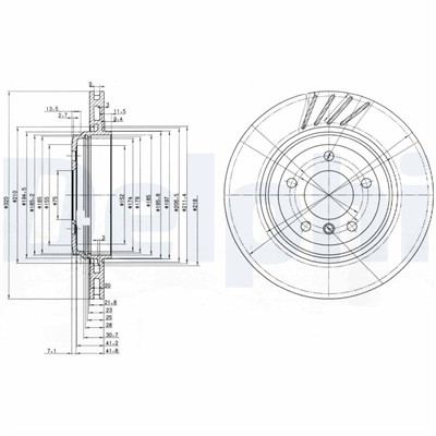 DELPHI BG3831 EAN: 5012759292495.