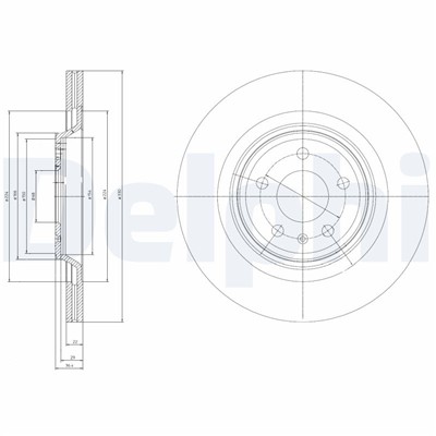 DELPHI BG4078 EAN: 5012759416648.