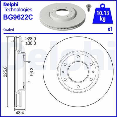 DELPHI BG9622C EAN: 5012759612811.