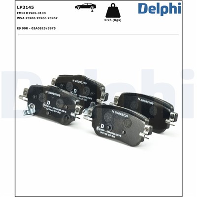 DELPHI LP3145 EAN: 5012759532652.