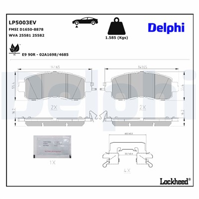 DELPHI LP5003EV