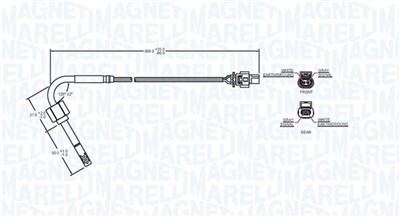 MAGNETI MARELLI 172000119010 Číslo výrobce: STS0119. EAN: 8001063811802.
