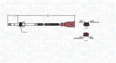 MAGNETI MARELLI 172000229010 Číslo výrobce: STS0229. EAN: 8001063735610.