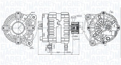 MAGNETI MARELLI 063736381010 Číslo výrobce: MQA6381. EAN: 8050947033328.