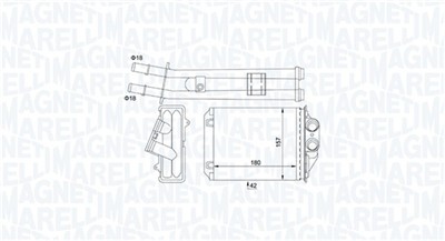 MAGNETI MARELLI 350218491000 Číslo výrobce: BR491. EAN: 8050947053180.