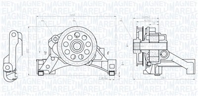 MAGNETI MARELLI 351516000010 Číslo výrobce: OP0010. EAN: 8050947050363.