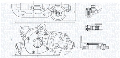 MAGNETI MARELLI 351516000028 Číslo výrobce: OP0028. EAN: 8050947106930.