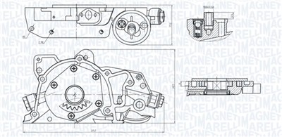 MAGNETI MARELLI 351516000045 Číslo výrobce: OP0045. EAN: 8050947158762.
