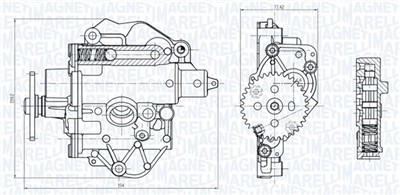 MAGNETI MARELLI 351516000085 Číslo výrobce: OP0085. EAN: 8050947050059.