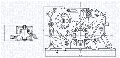 MAGNETI MARELLI 351516000122 Číslo výrobce: OP0122. EAN: 8050947170597.