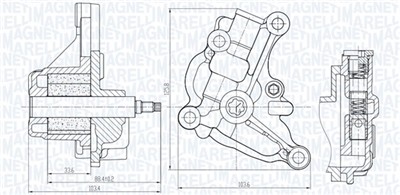 MAGNETI MARELLI 351516000154 Číslo výrobce: OP0154. EAN: 8050947224061.